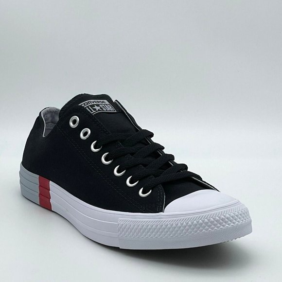 Converse Chuck Taylor All Star Ox Low Top Black Grey - Men's Shoes 159552C - Picture 2 of 5